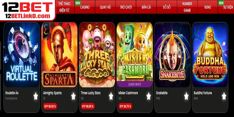Link vào 12BET được đánh giá cao nhờ sự tin cậy và minh bạch