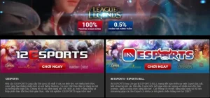 Cá cược esports 12bet là hình thức cá cược phổ biến hiện nay