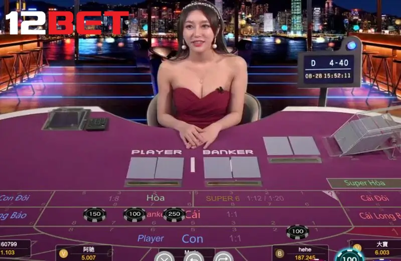 Cách chơi baccarat 12bet luôn thắng