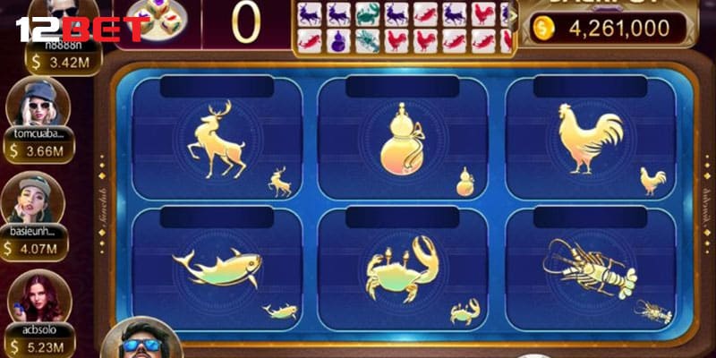 Các quy định trong game bầu cua